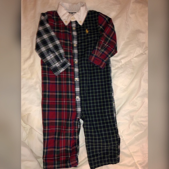 Baby Polo Ralph Lauren coverall - size 9M - Picture 3 of 12